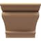 Ekena Millwork 10"W x 10"D x 10"H Wide Mayflower Rough Cedar Woodgrain TimberThane Corbel, Primed Tan CORUR10X10X10MAYRCPR - alternate 3